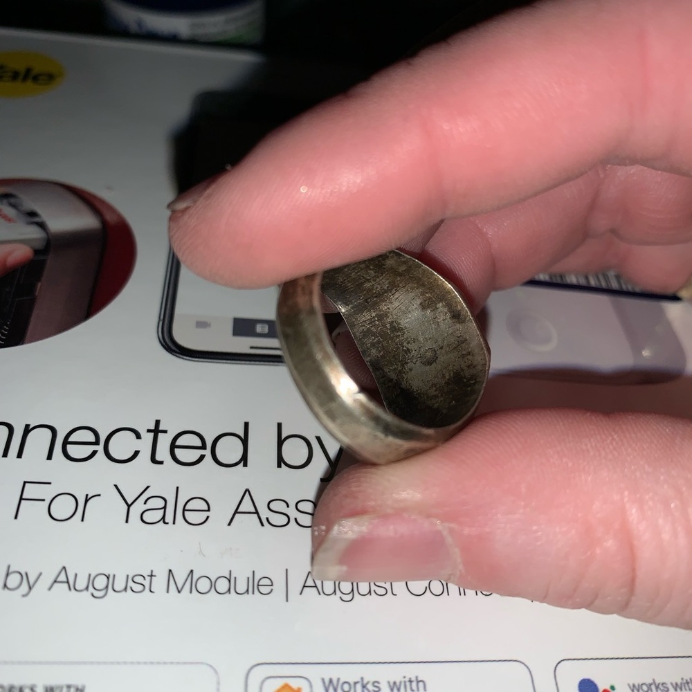 WW2 silver ring - Picture 5 of 5